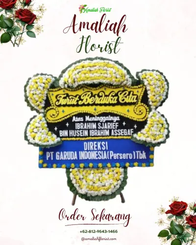 Papan Bunga Duka di Gadingan